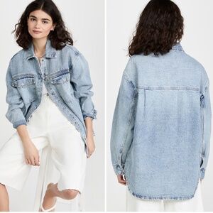 Pistola Denim Mandy Oversized Shacket